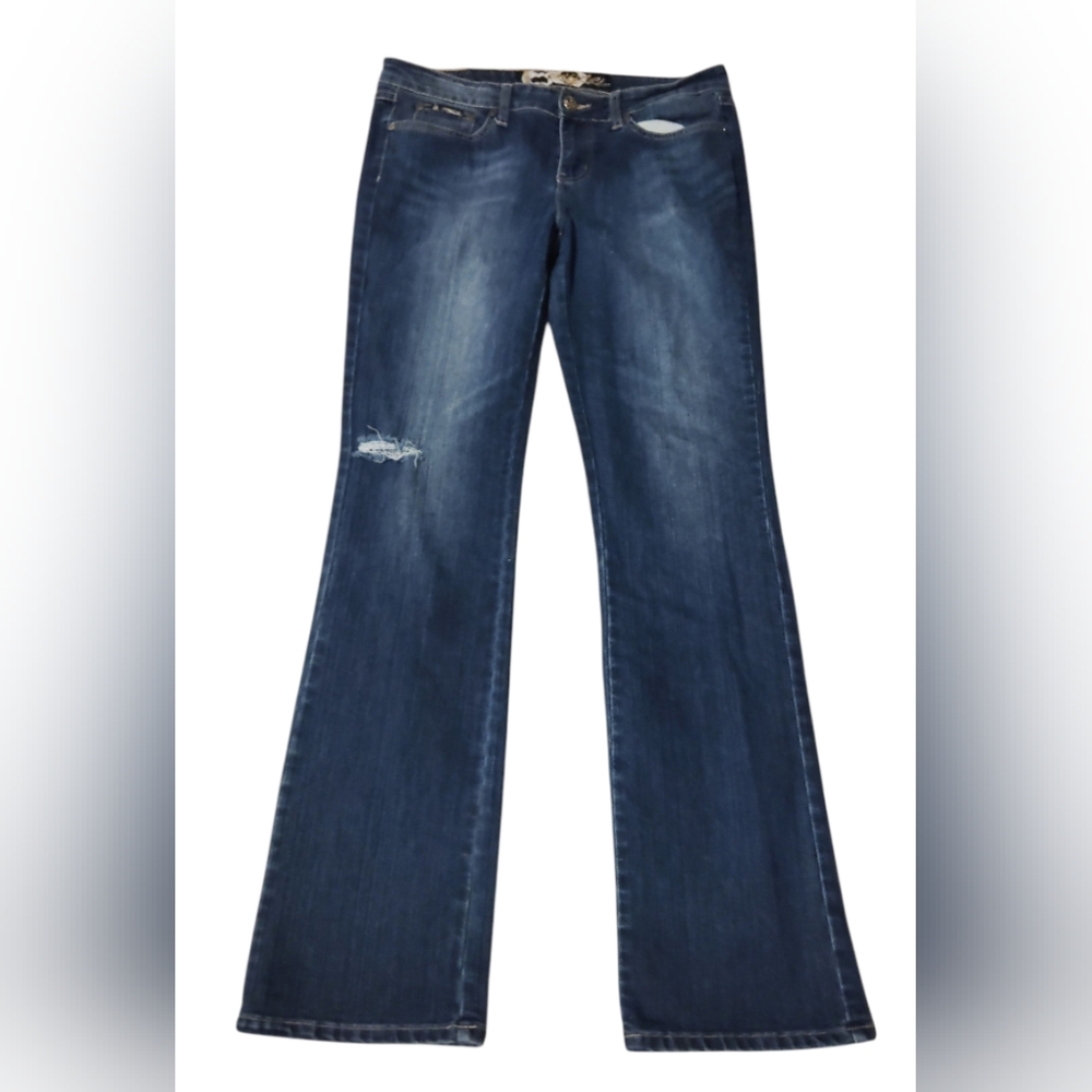 enyce Jeans Women's Size 11 Blue Faded Relaxed Fit